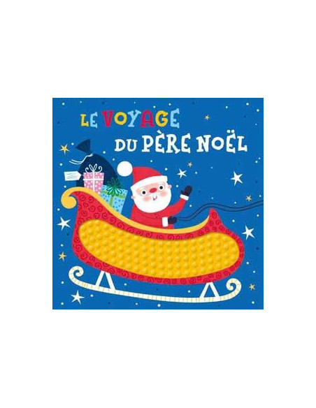 Le voyage du père noël (coll.livre a toucher en silicone)