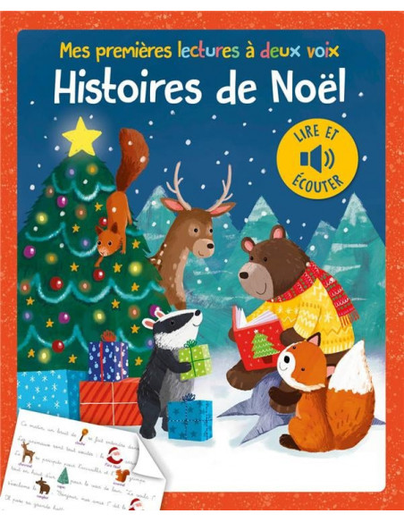 Mes premieres lectures a deux voix - histoires de noel