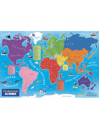 A la decouverte du monde