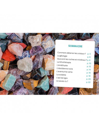 Mes 10 cristaux a deterrer