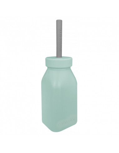 BOUTEILLE DAPPRENTISSAGE AVEC PAILLE - TILLEUL