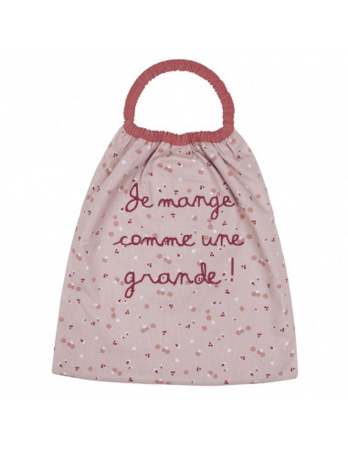 Serviette imp. nude/marsala