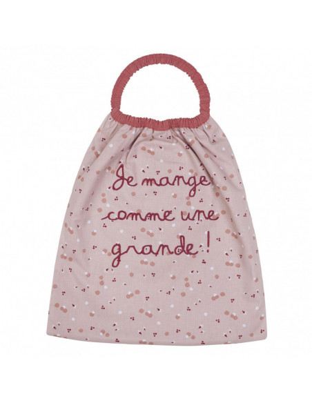 Serviette imp. nude/marsala