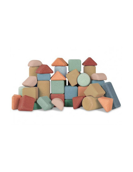 COFFRET 40 BLOCS DE CONSTRUCTION KORKO - TALL ARCHITECTS