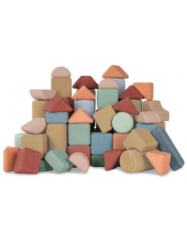 COFFRET 60 BLOCS DE CONSTRUCTION KORKO - GIANT ARCHITECTS