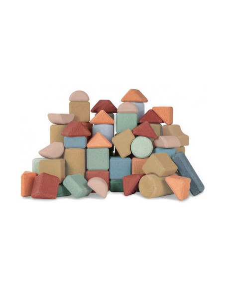 COFFRET 60 BLOCS DE CONSTRUCTION KORKO - GIANT ARCHITECTS