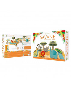 Jeux en bois - savane