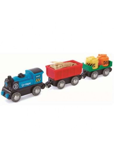Train de marchandises à piles