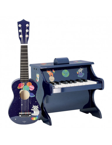 Guitare arc-en-ciel - andy westface