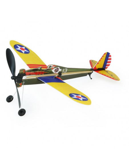 AVION A HELICE ET ELASTIQUE