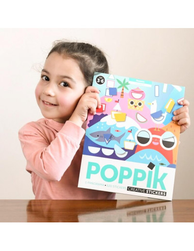 POSTER CREATIF + 520 STICKERS - LES SAISONS
