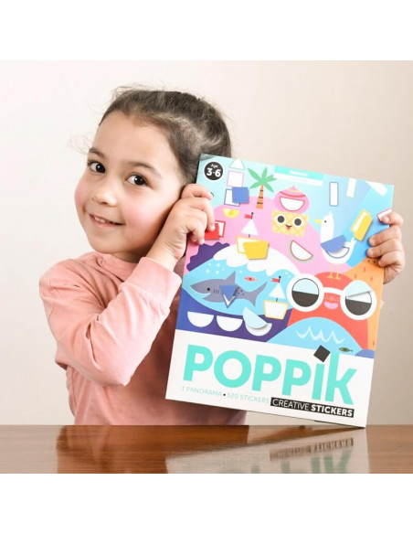 POSTER CREATIF + 520 STICKERS - LES SAISONS