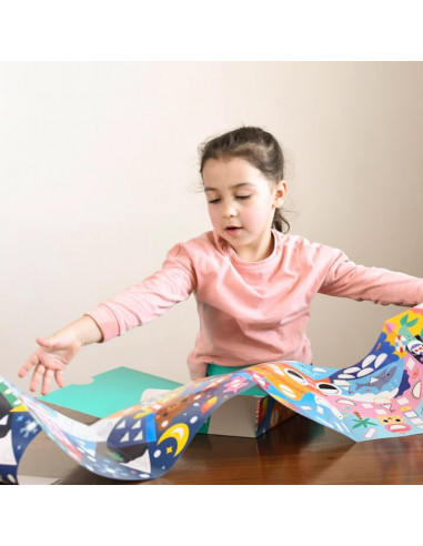 POSTER CREATIF + 520 STICKERS - LES SAISONS