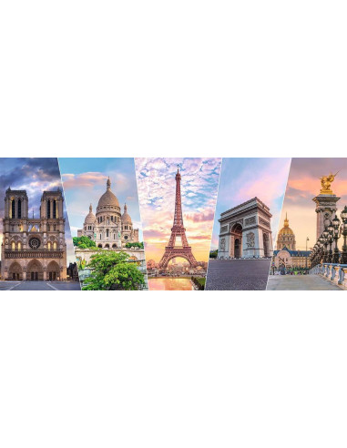 Nathan - puzzle Monuments Paris 1000p