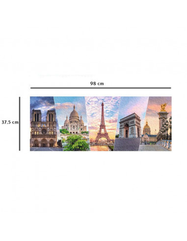 Nathan - puzzle Monuments Paris 1000p