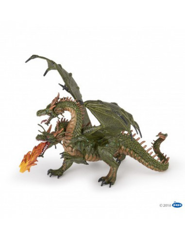 Figurine Dragon Deux Têtes Papo - Jouet Fantastique