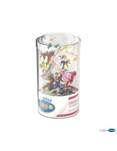 Mini plus monde enchanté (tube, 12 pcs)