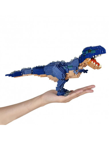 Dinosaure deluxe giganotosaurus - advanced series nanoblock