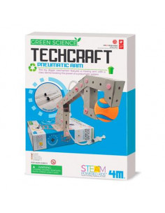 KIDZLABS GREEN SCIENCE : TECHCRAFT/BRAS PNEUMATIQUE AIRCRAFT