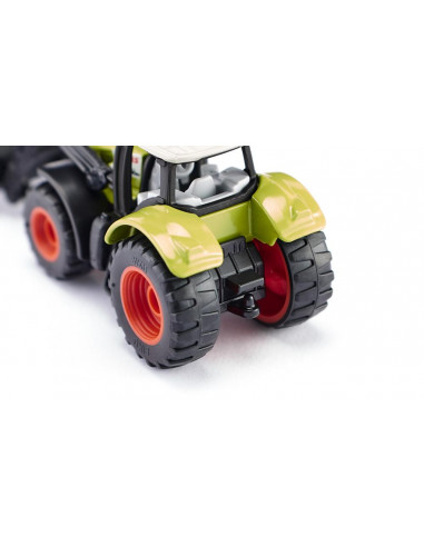 Claas Axion avec chargeur frontal