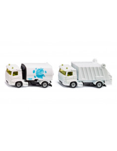 Set communal balayeuse + camion poubelle