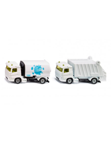 Set communal balayeuse + camion poubelle