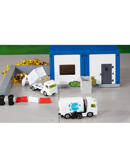 Set communal balayeuse + camion poubelle