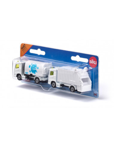 Set communal balayeuse + camion poubelle