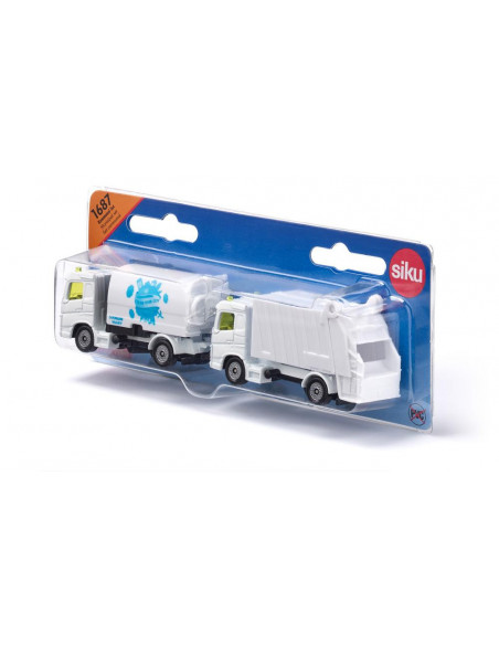Set communal balayeuse + camion poubelle