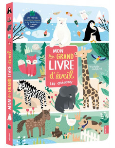 Mon grands livre d'eveil, les animaux