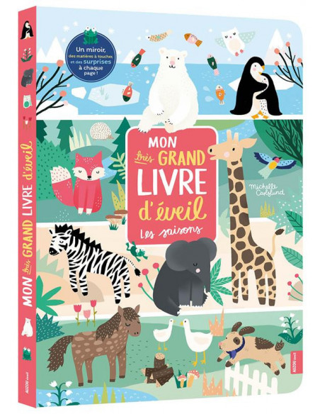 Mon grands livre d'eveil, les animaux