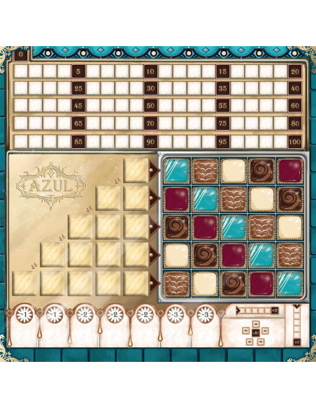 Azul : version chocolat
