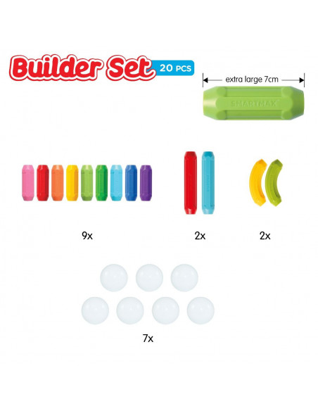 Smartmax builder set 20 pieces