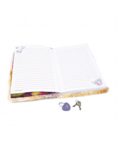 AGENDA SECRET COUVERTUE PELUCHE - LUMINA