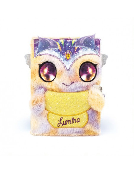 AGENDA SECRET COUVERTUE PELUCHE - LUMINA