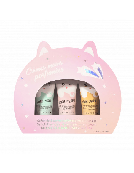 Inuwet coffret trio cremes mains