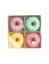 Coffret donuts 4 x 60gr _ formules naturelles & vegan