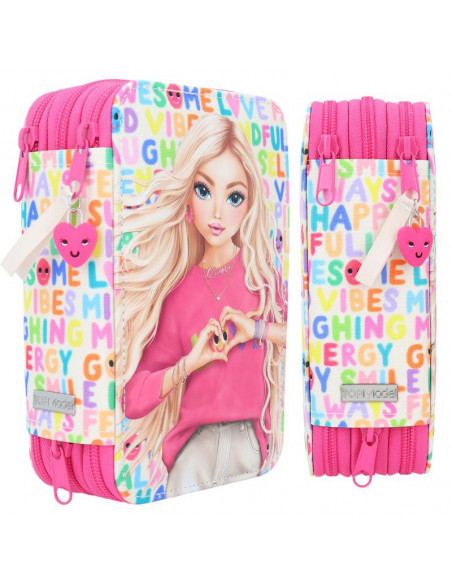 Topmodel trousse 3 compartiments selflove