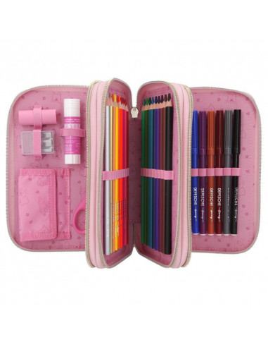 Topmodel trousse a crayons triple application corgi