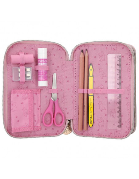 Topmodel trousse a crayons triple application corgi