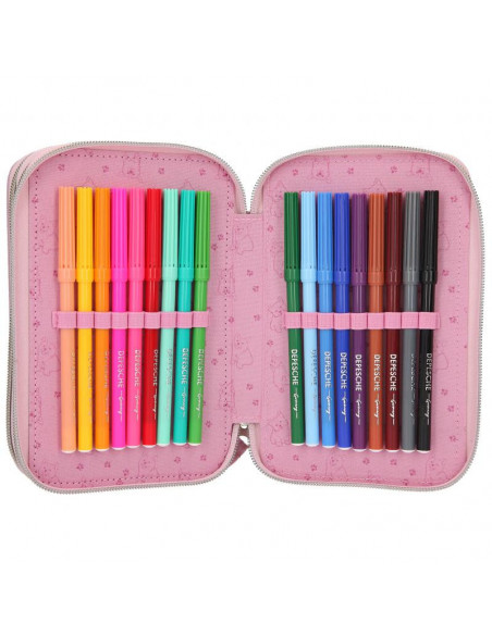 Topmodel trousse a crayons triple application corgi