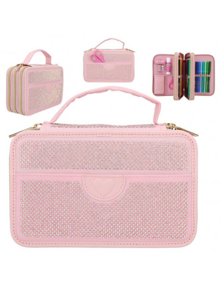 Topmodel trousse 3 compartiments glam