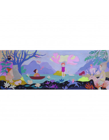 Puzzle gallery - children's lake - 100 pcs