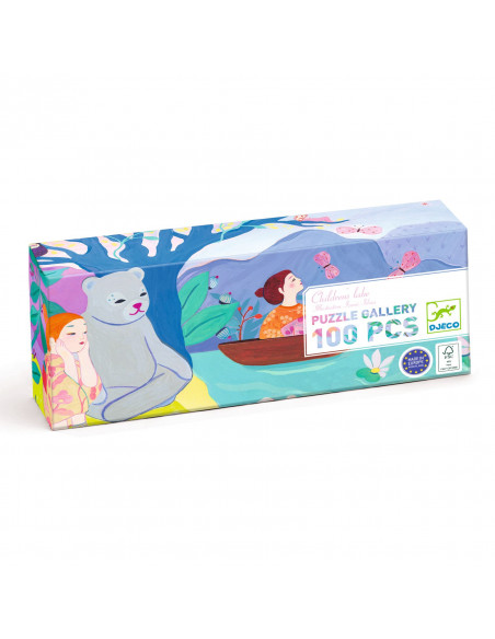 Puzzle gallery - children's lake - 100 pcs