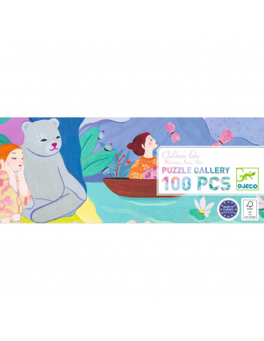 Puzzle gallery - children's lake - 100 pcs