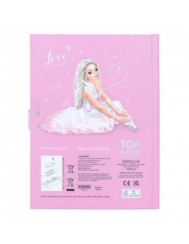 Topmodel journal code secret sonore ballet