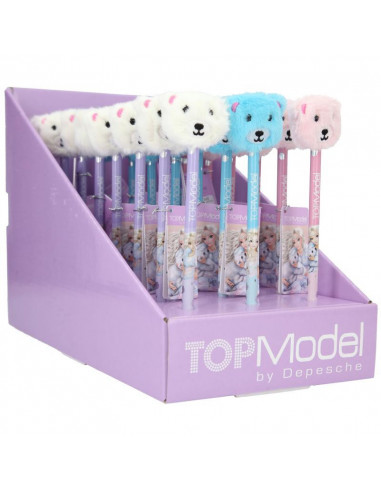 Topmodel crayon a embout ours polaire iceworld