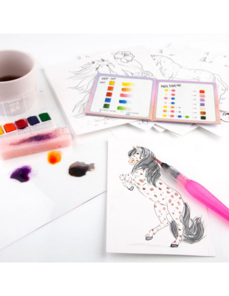 Miss melody set d'aquarelle
