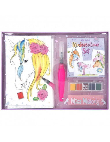 Miss melody set d'aquarelle