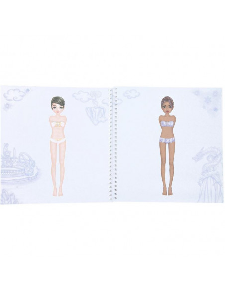 Topmodel dress me up album autocollants fantasy
